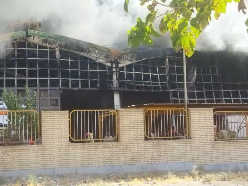جزئیات کامل حادثه آتش‌سوزی در شهرک صنعتی شمس‌آباد